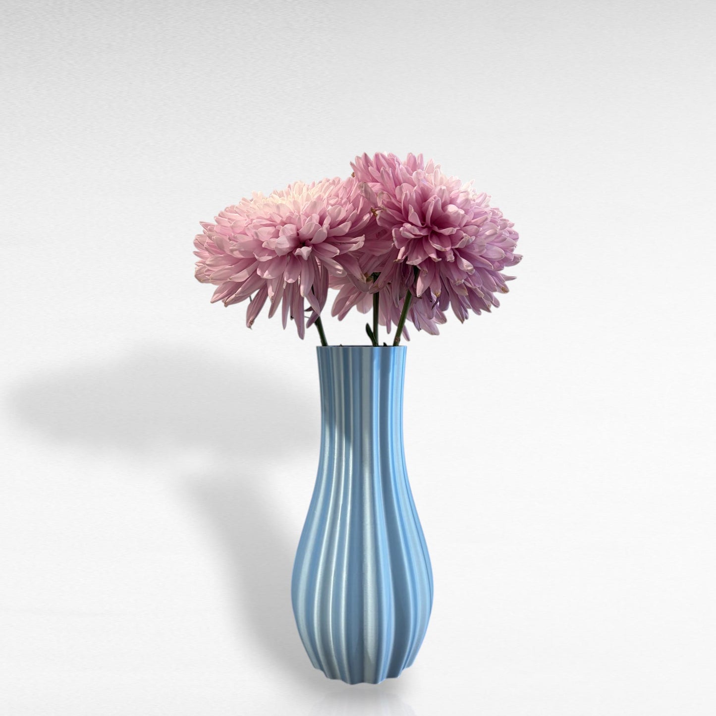 Modern Organic Vase | 3D Printed Minimalist Home Decor Flower Vase